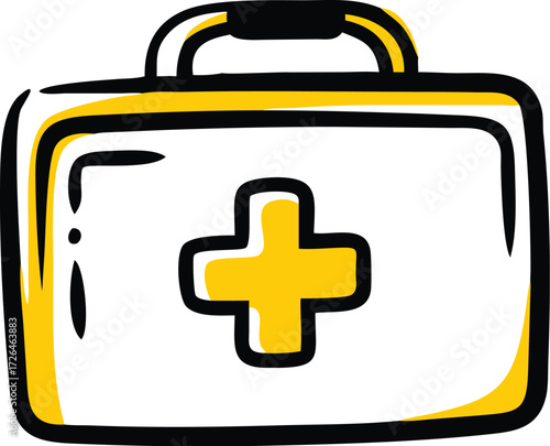 first aid kit icon vector illustration  medical bo (1).eps