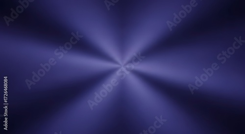 Obraz na plátně Abstract dark indigo metallic surface with a central radial brushed pattern and subtle sheen