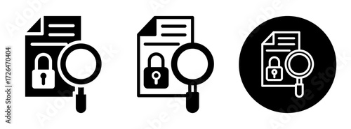 Classified Icon Collection Glyph & Mixed Style