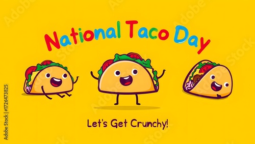 Celebrating  national Taco day 