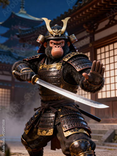 gorilla samurai
