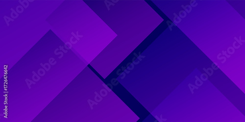 Abstract purple gradient diagonal rectangle background. Dynamic shapes combination color. Simple design.