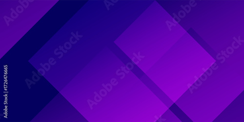 Abstract purple gradient diagonal rectangle background. Dynamic shapes combination color.