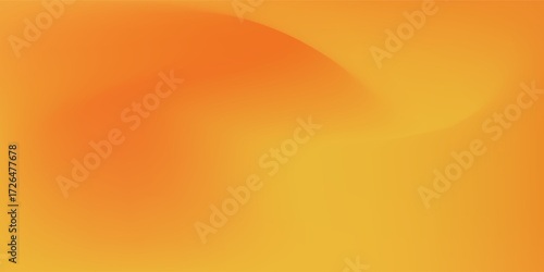 Mesh orange featuring yellow gradient abstract background. Simple blank space.