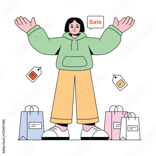 Discount Vector illustration 