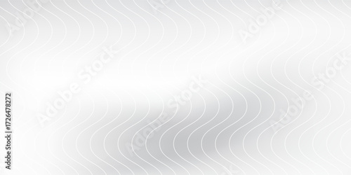 Abstract silver foil mesh color with white lines background. Distort lines stripped. Wavy lines concept.