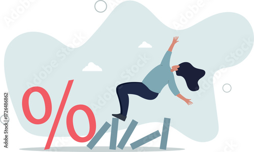 Interest rate and inflation percent impact economy and investment market,life and employment of people.