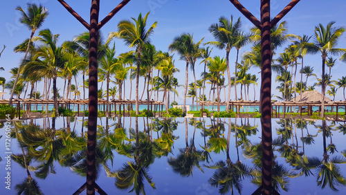 reflejo playa punta cana republica dominicana