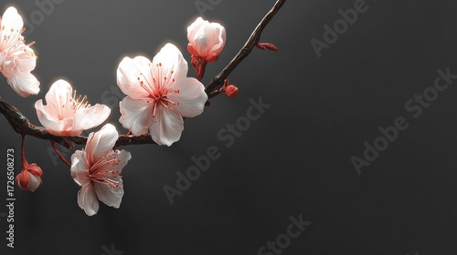 Delicate spring blossoms
