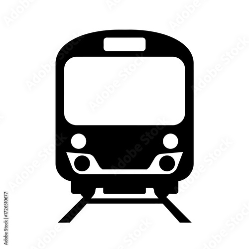 Train Icon Transportation Railway Commuter Travel Journey.