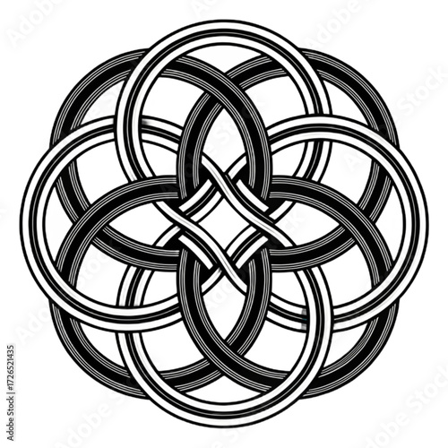 Celtic knot vector