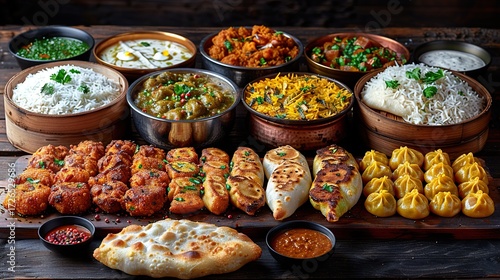 Golden Fried Dumplings & Festive Indian Side 