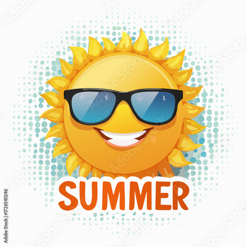 sun and sunglasses