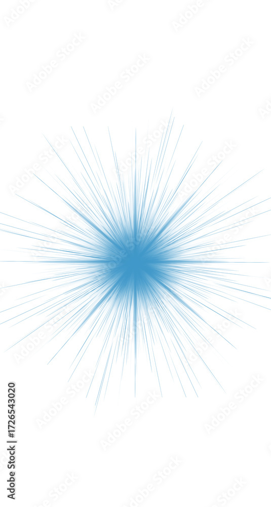 Fototapeta premium Minimal vector illustration of a bright starburst with crisp rays and subtle spark particles on a transparent background. Clean, scalable design ideal for logos, icons, overlays and modern layouts.