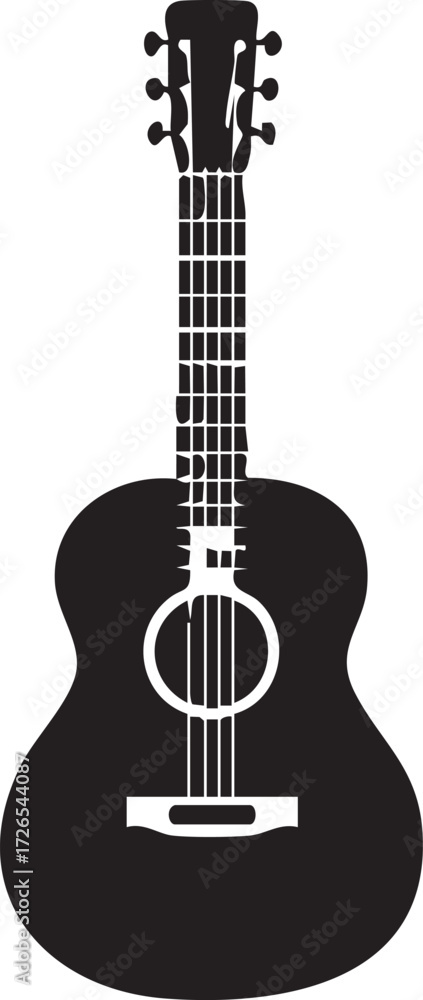 Obraz premium Guitar shape