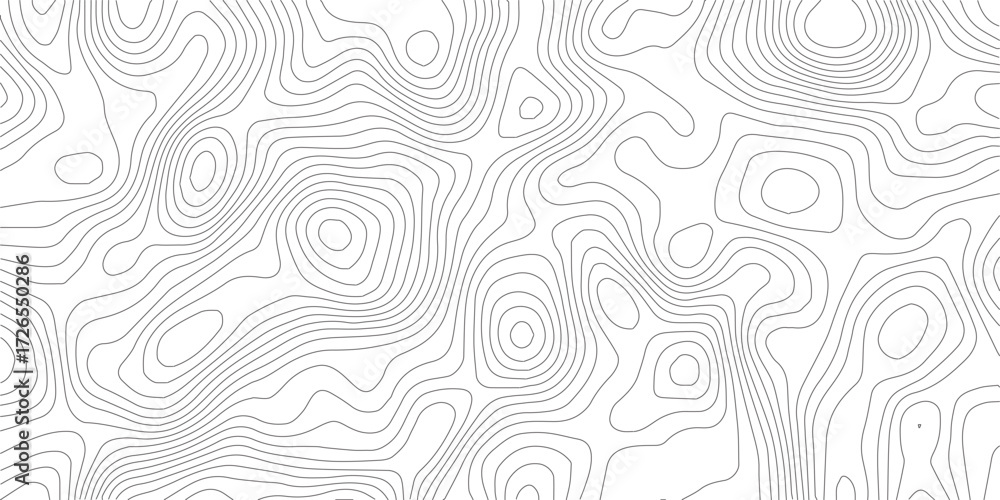 Fototapeta premium contours topo design. Retro topographic map. Geographic contour map. Abstract outline grid, vector illustration.