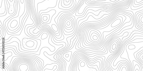 contours topo design. Retro topographic map. Geographic contour map. Abstract outline grid, vector illustration.
