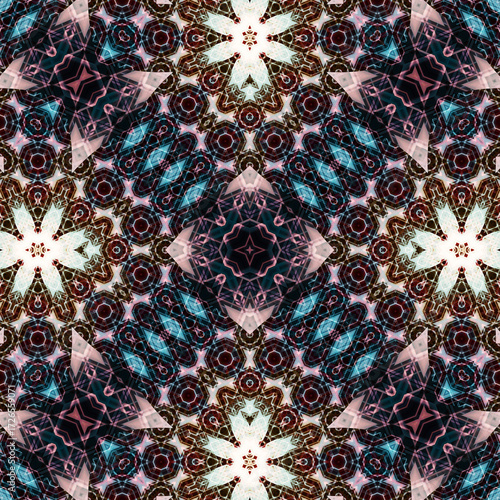 Seamless abstract pattern. Wonderful art background. endless pattern