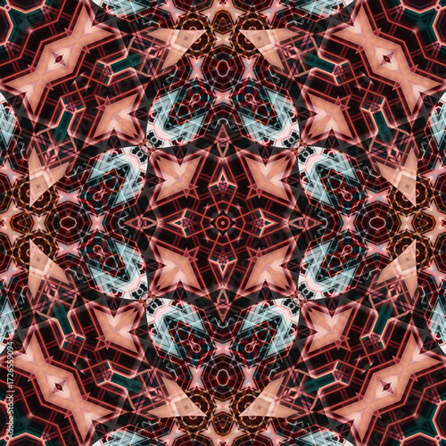 Seamless abstract pattern. Wonderful art background. endless pattern