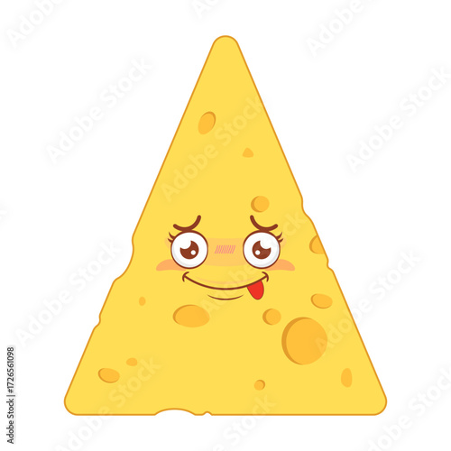 cheese doubt face cartoon cute