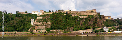 Wallpaper Mural Panorama. Festung Ehrenbreitstein in Koblenz am Rhein Torontodigital.ca
