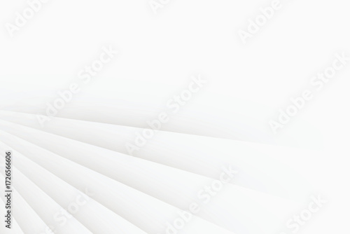 Modern abstract white minimal background