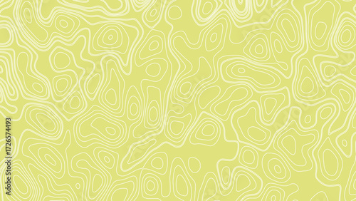 Abstract topographic contours map background. Topography lines and circles background. Topographic map Patterns.