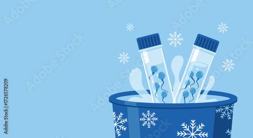 Cryopreservation of reproductive cells and tissues for future fertility.