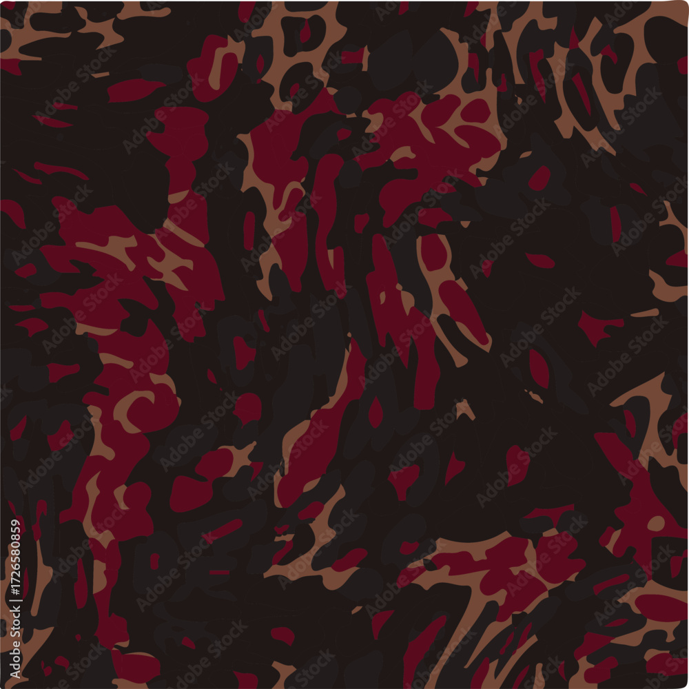 Naklejka premium Abtract multicolored vector, trendy classic style, grunge leopard cheetah skin animal print skin, trendy fashionable all over print, y2k, hand drawn art suitable for pattern