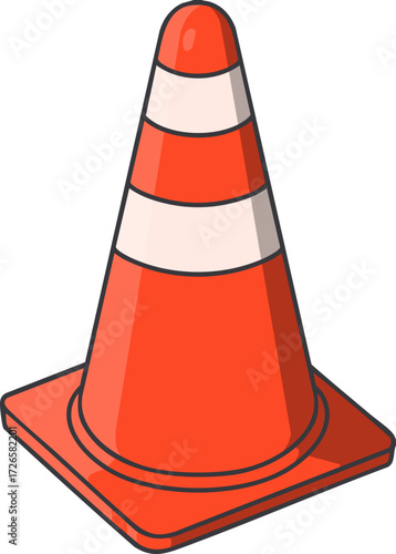 traffic cone icon
