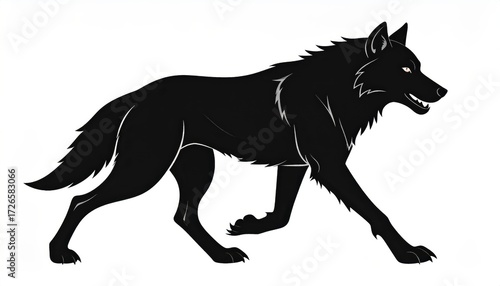 Wallpaper Mural Wolf high-resolution creative and visually stunning artwork. Torontodigital.ca