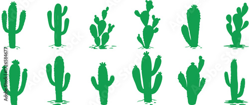 Cactus icon, Plant vector design, Desert cactus clipart, Succulent plant outline, Green cactus illustration, Nature desert symbol, Decorative plant artwork, Tropical cactus drawing, Botanical desert g