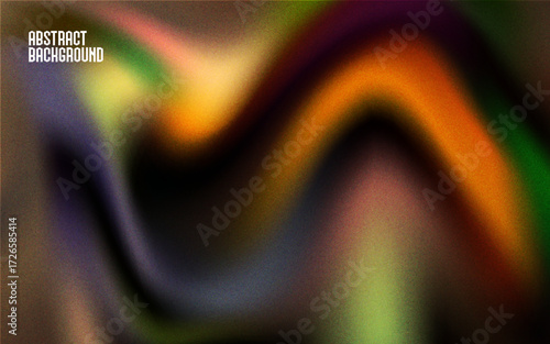 Colorful Abstract Grain Background with Vibrant Gradient