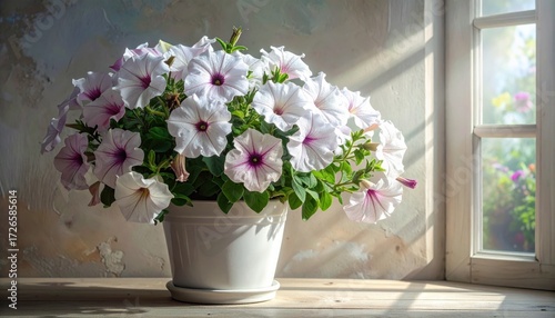 Wallpaper Mural Petunia visually striking high-quality image with artistic flair. Torontodigital.ca