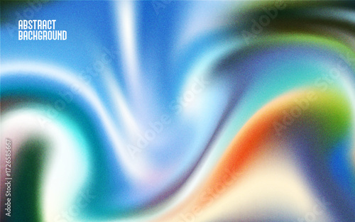 Colorful Abstract Grain Background with Vibrant Gradient