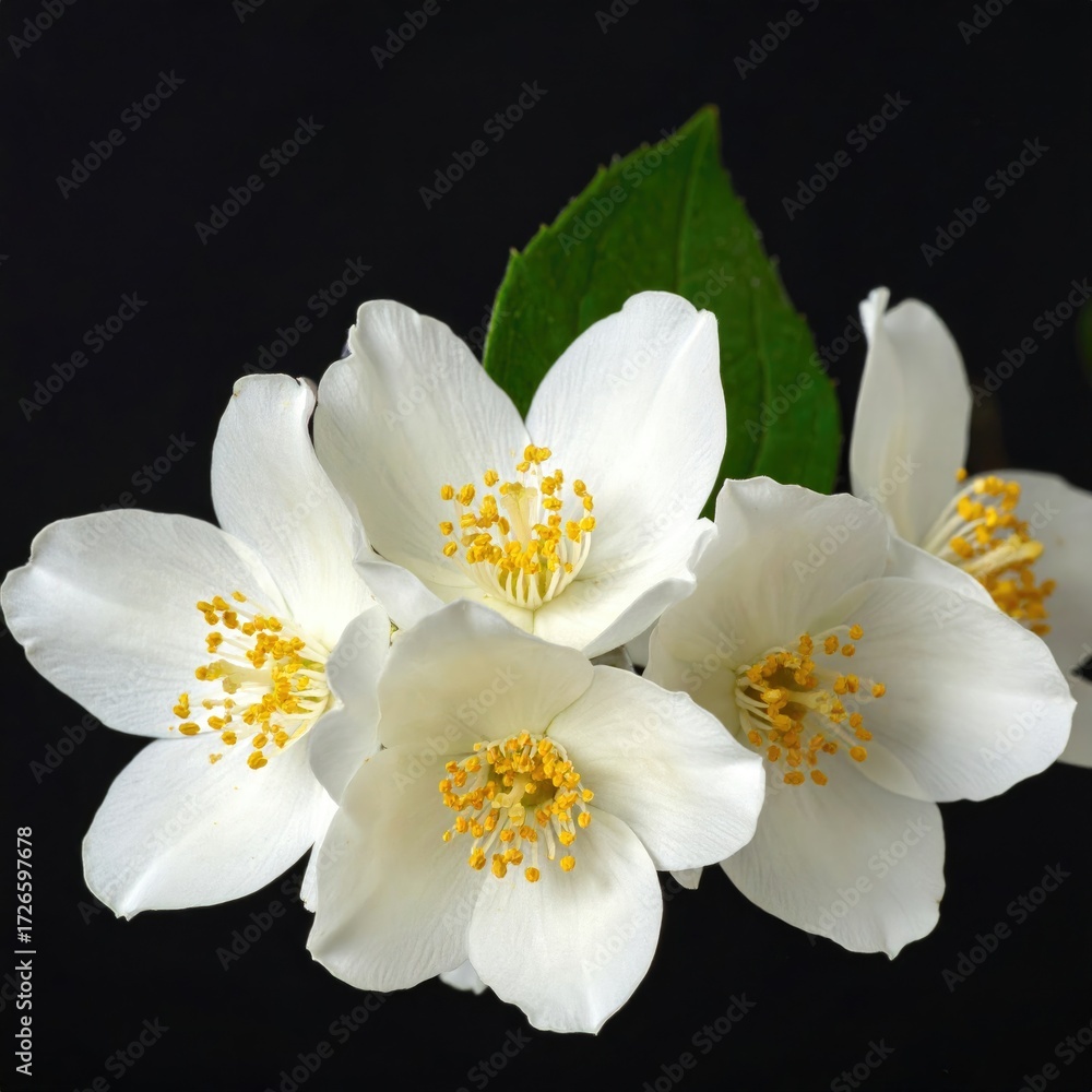 Obraz premium Close-up of jasmine flowers