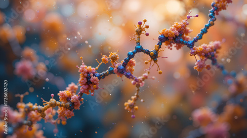Flavin mononucleotide, FMN skeletal structure diagram.Vitamin B2 compound molecule scientific illustration.