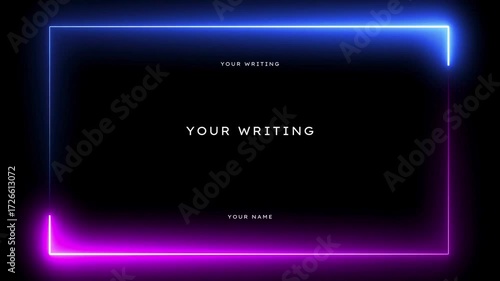 Wallpaper Mural Motivational Quote Neon Light Motion Reminder Torontodigital.ca