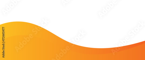 orange and white business wave banner background.  eps01, webiste