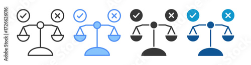 Ethic Icon Set Multiple Style Collection
