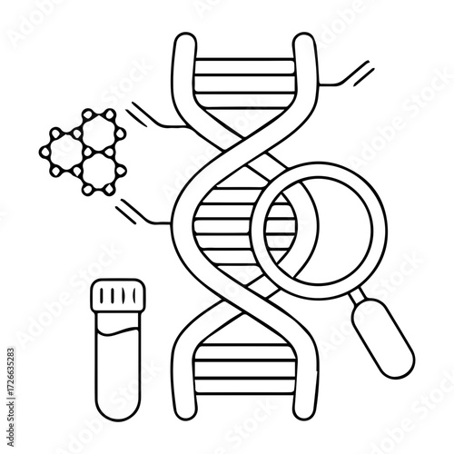 DNA Research Icon