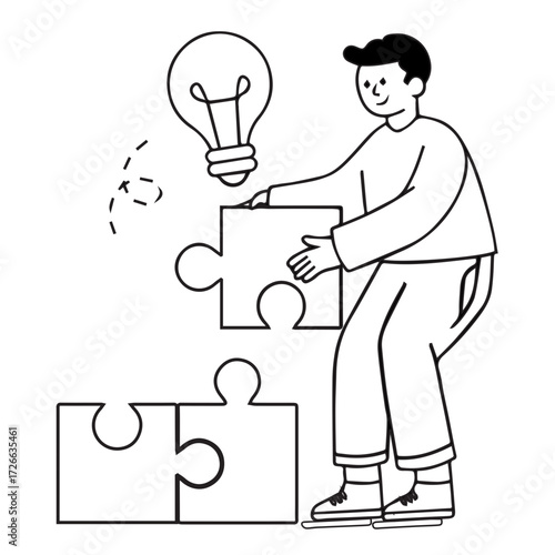 Puzzle Solving Idea