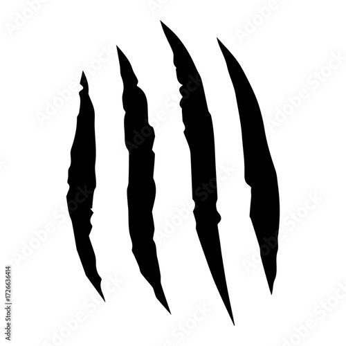 Jagged Monster Scratches