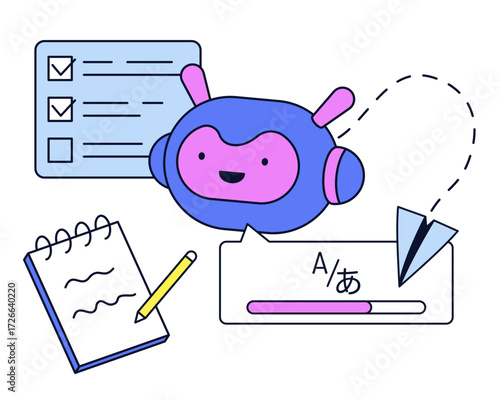 AI assistant to help you plan tasks, record and translate text