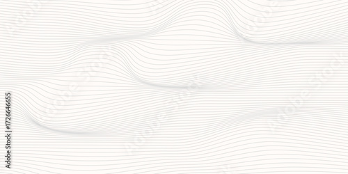 Premium background design with white line pattern (texture) in luxury pastel colour. Abstract horizontal vector template for business banner, formal backdrop, prestigious voucher, luxe invite