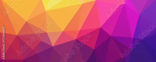 Intersecting, translucent polygons forming a vibrant gradient, abstract background , futuristic, overlay
