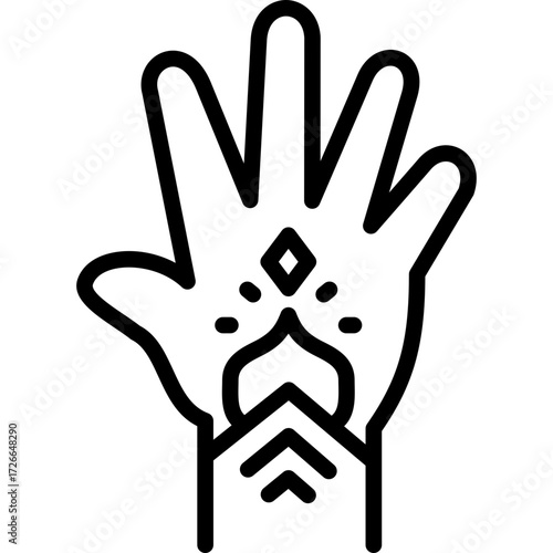henna line art