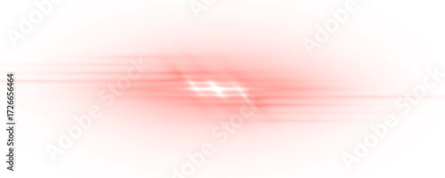 Effect, light, sparkle, abstract, background PNG red glow with transparent background. Red laser beam light effect.