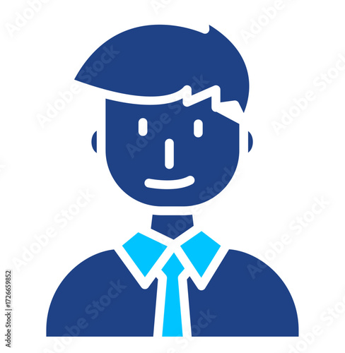 Worker Simple Vector Icon Collection