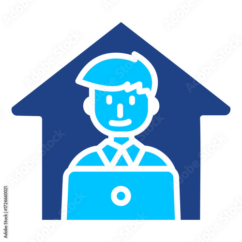 Work From Simple Vector Icon Collection